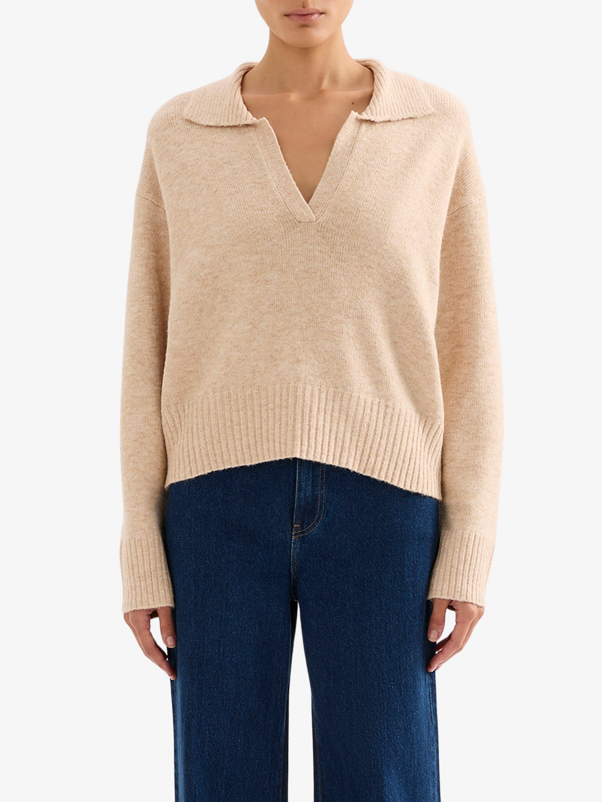 Nude Lucy Kinsley Rugby Knit | Oatmeal