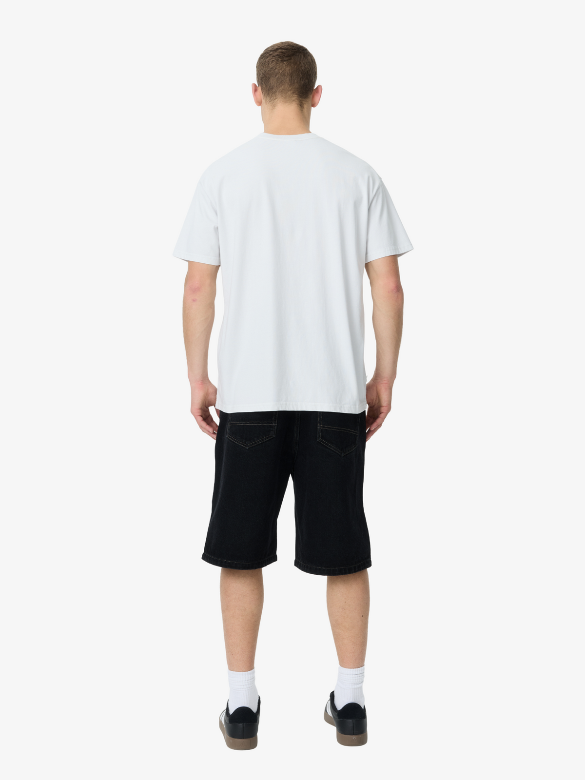 S-Double Crew Short Sleeve Tee | PIG SILVER