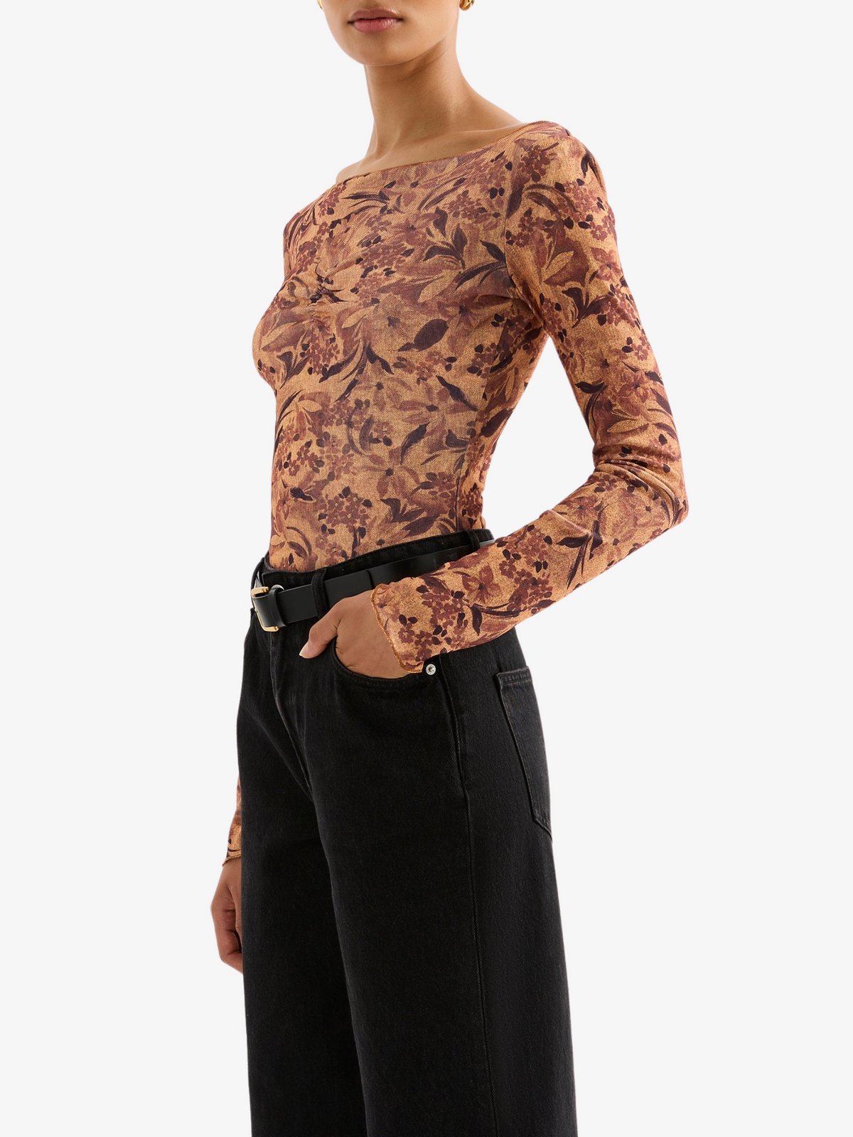 Nude Lucy Fiamma LS Top | Fiamma