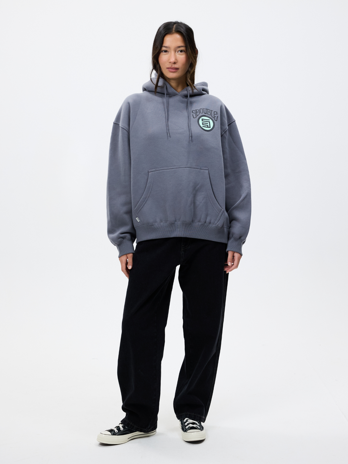 S-Double Goosebumps Hood | STEEL