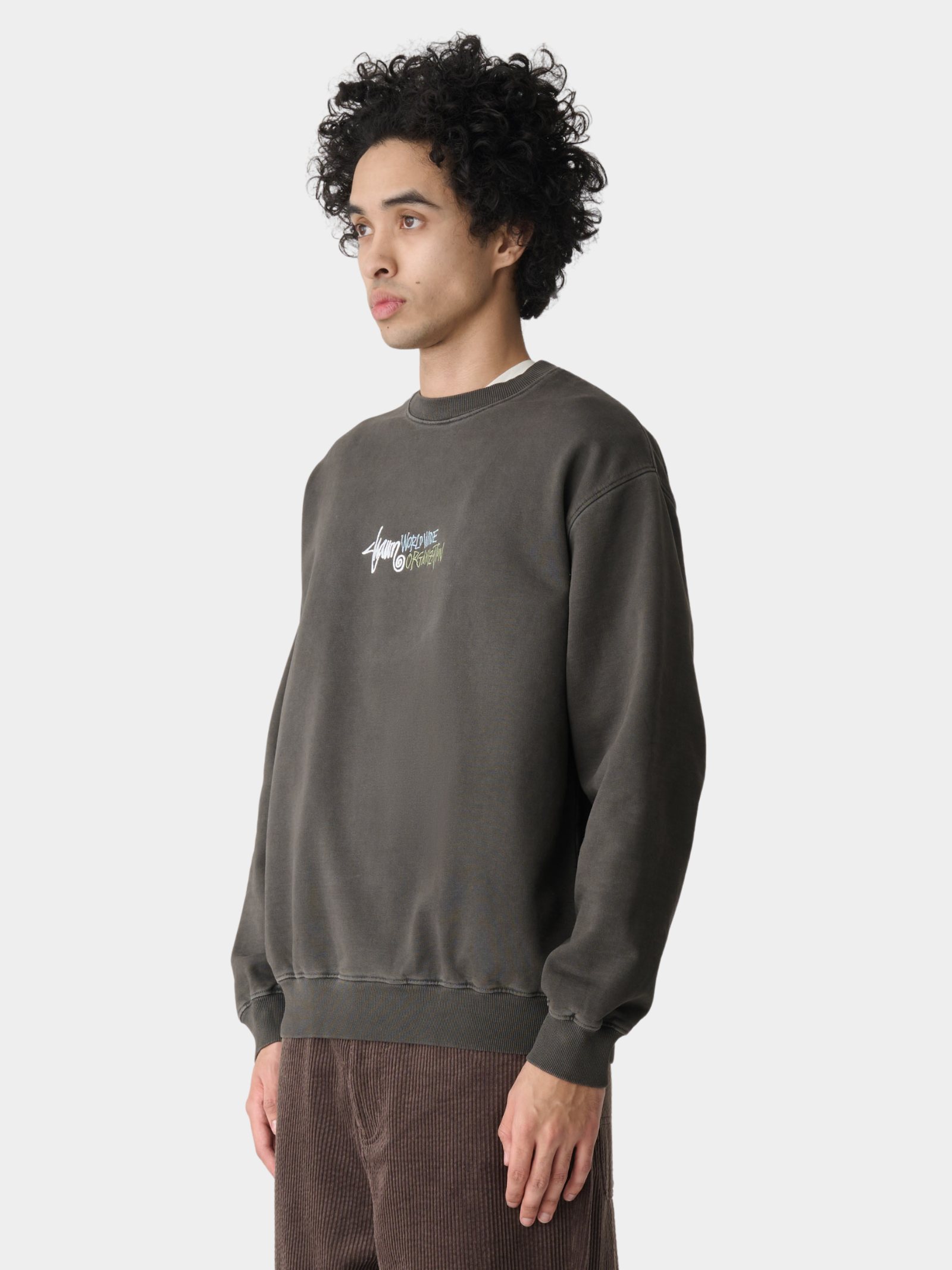 WWO Crest Crew's Script Stack Sweater Vest