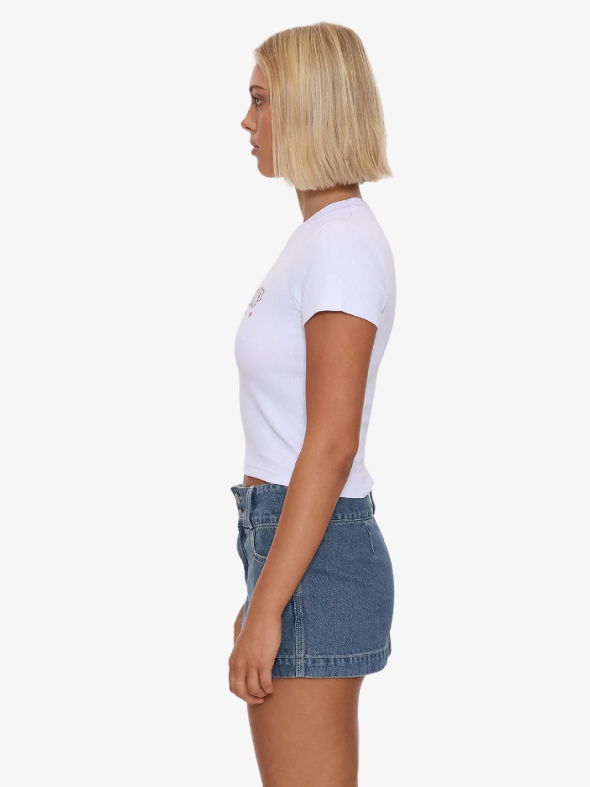 Worship Glitz Slim Fit Tee | WHITE