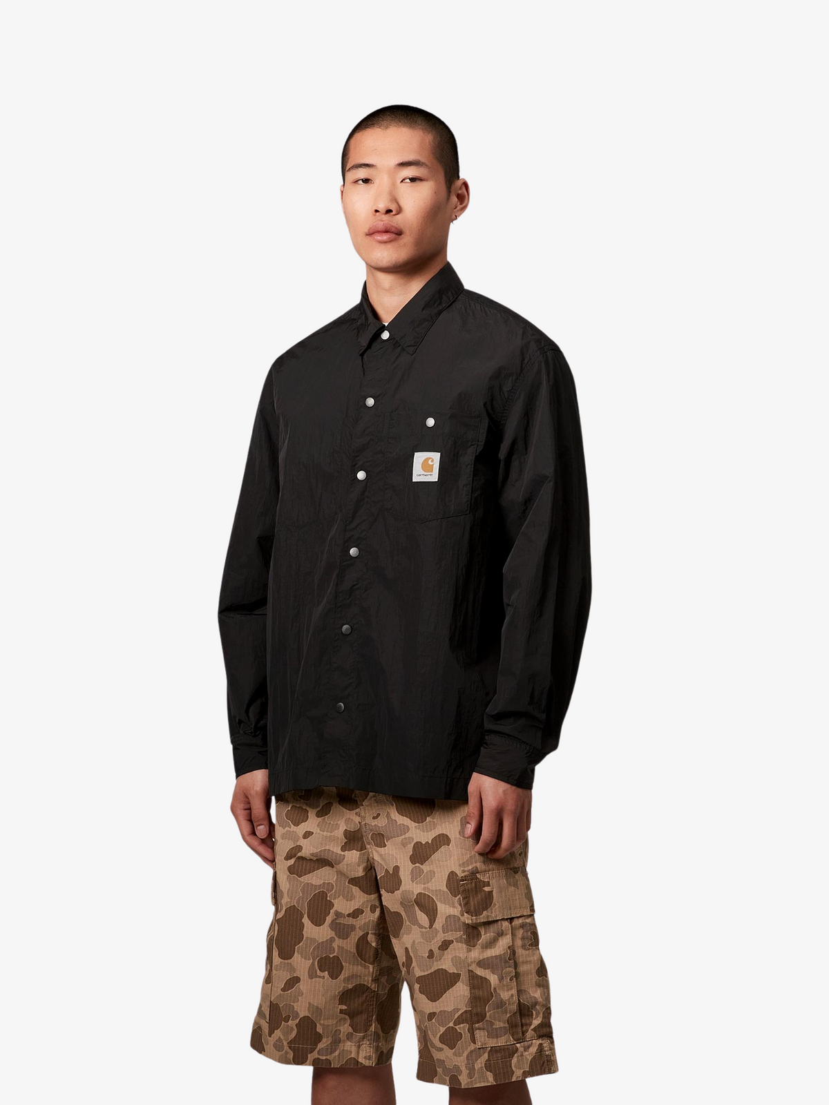 Carhartt Wip Canby Shirt Jac | Black/White