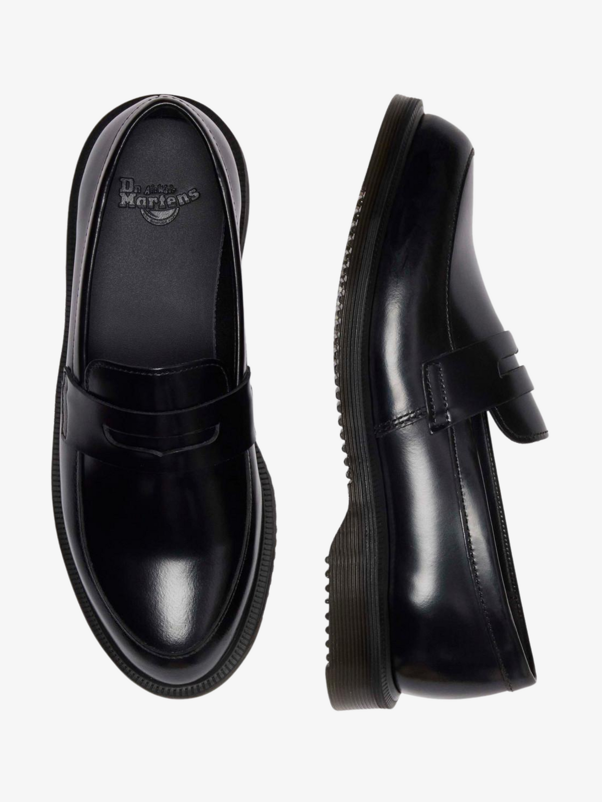 Dr Martens Temara Loafer | Black Polished Smooth