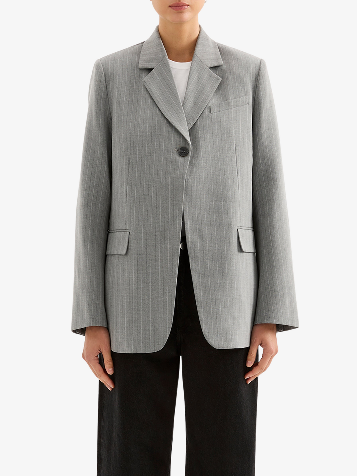 Nude Lucy Cilia Blazer | Steel Stripe