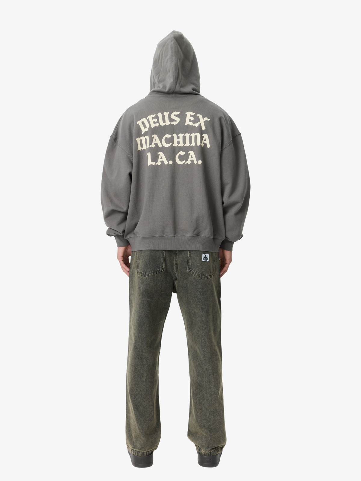 Deus No. 13 Baby Zip Hoodie | Charcoal