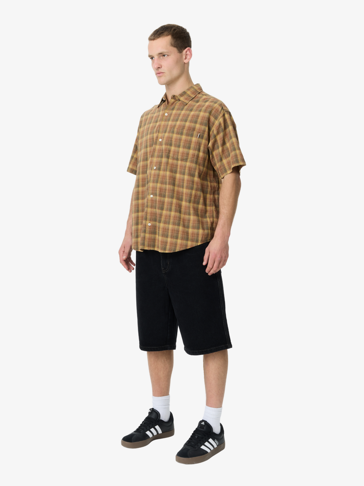 S-Double Village Short Sleeve Shirt | MAINZE