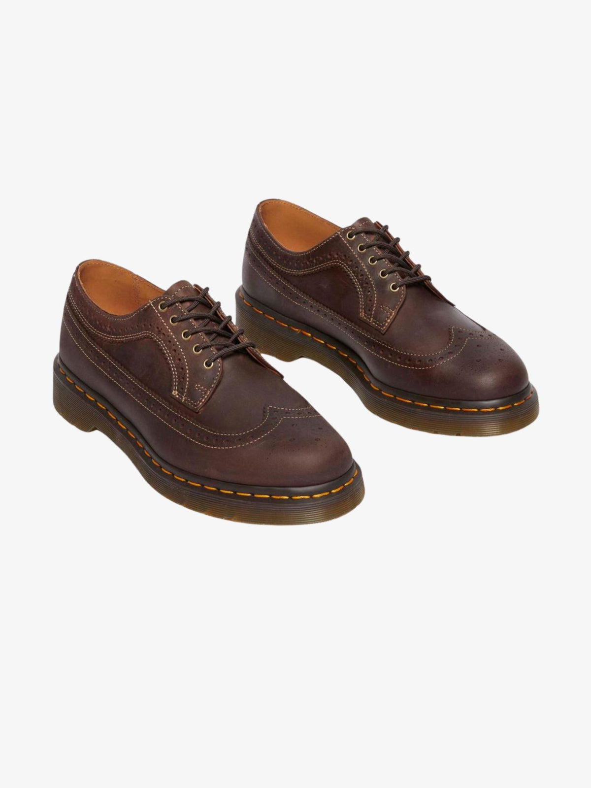 Dr Martens 3989 Brogue | Dark Brown Crazy Horse