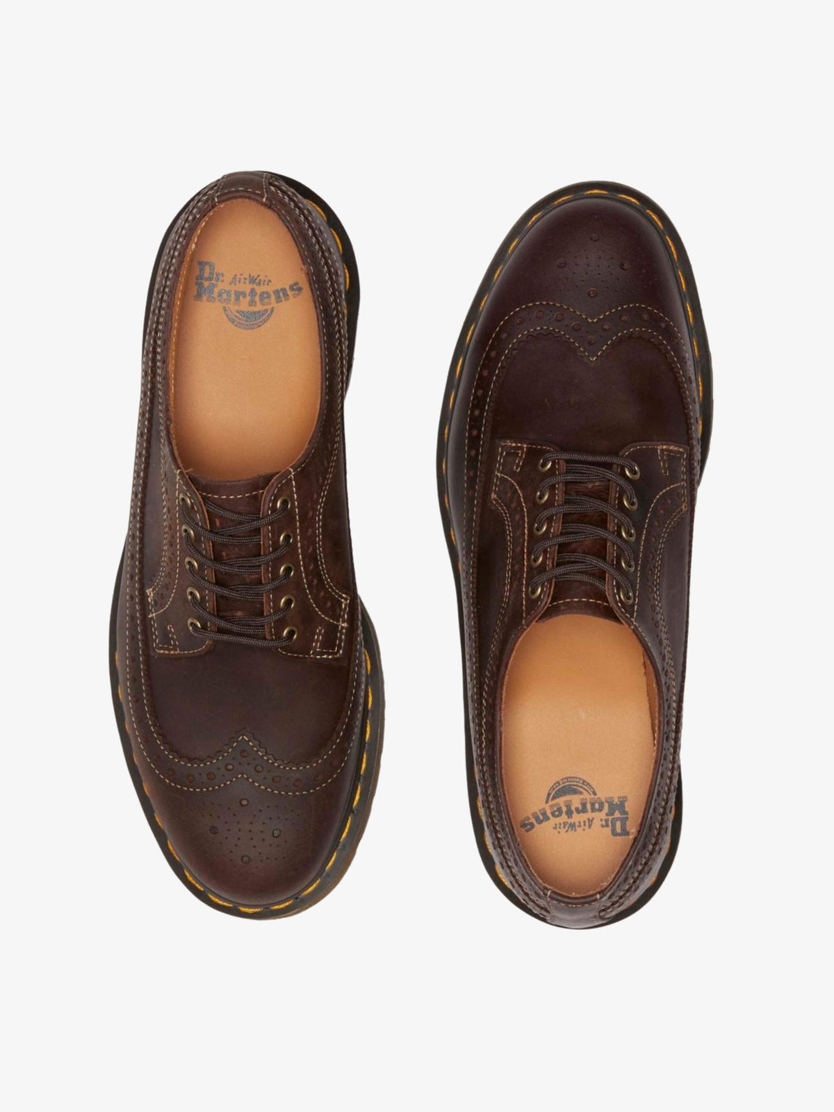 Dr Martens 3989 Brogue | Dark Brown Crazy Horse