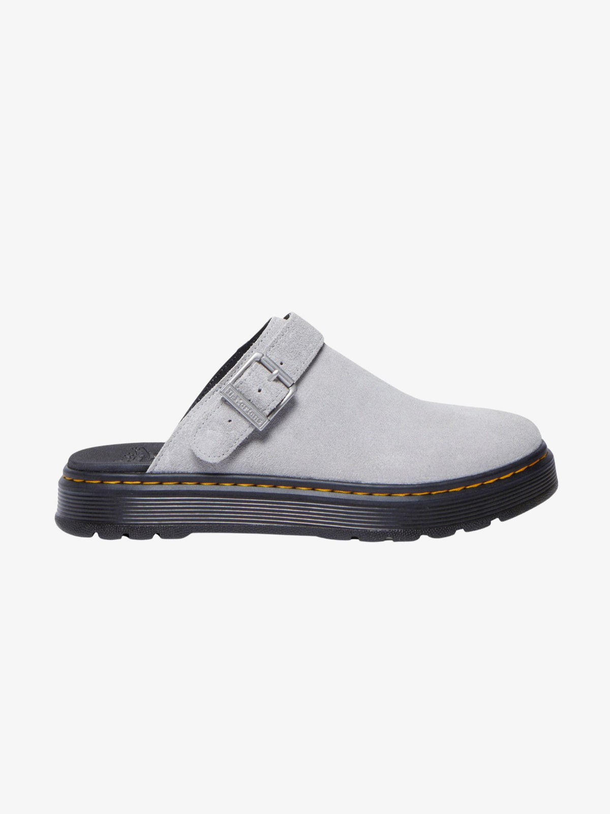 Dr Martens Brookline Mule | Mist Grey Bronx Suede