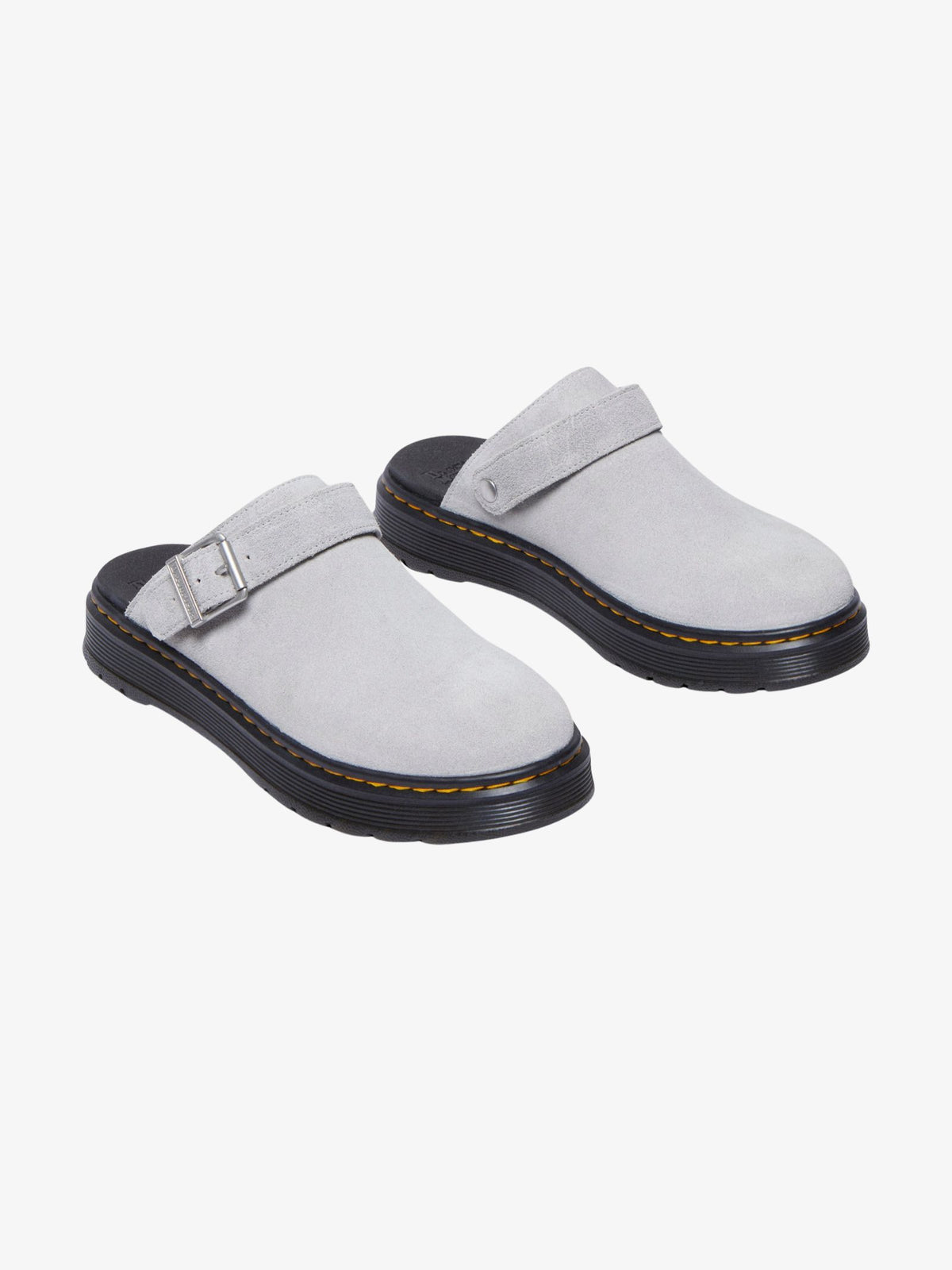 Dr Martens Brookline Mule | Mist Grey Bronx Suede