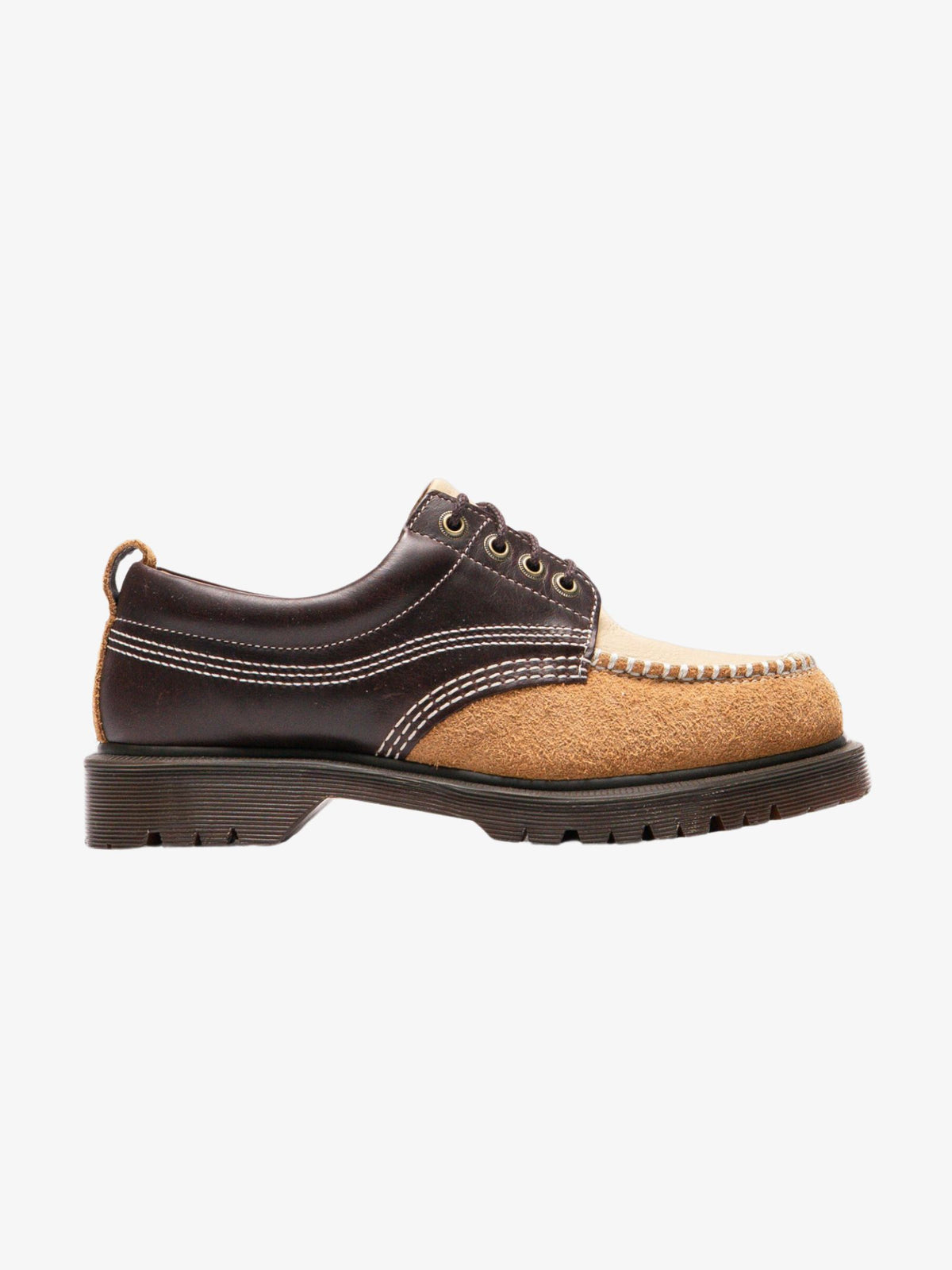 Dr Martens Unisex Lowell Kinsley | Dark Brown, Light Tan