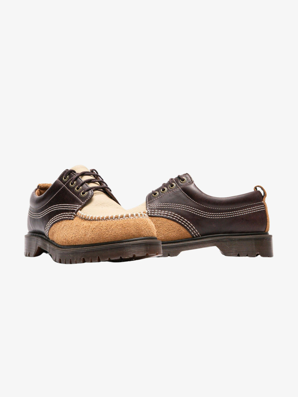 Dr Martens Unisex Lowell Kinsley | Dark Brown, Light Tan