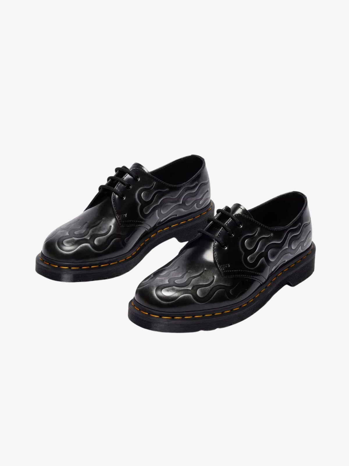 Dr Martens 1461 Inferno Shoes | Silver Arcadia