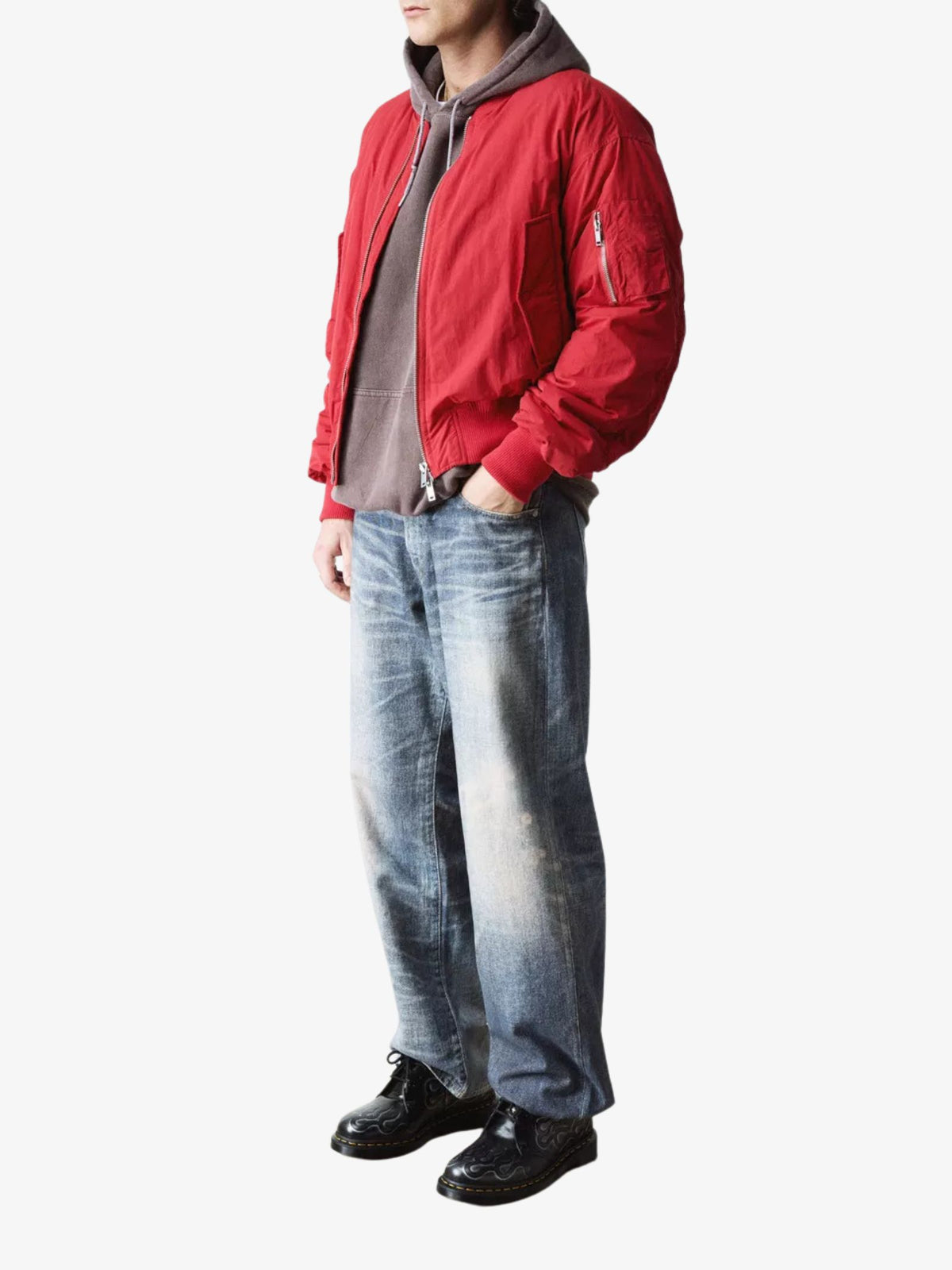 Dr Martens 1461 Inferno Shoes | Silver Arcadia