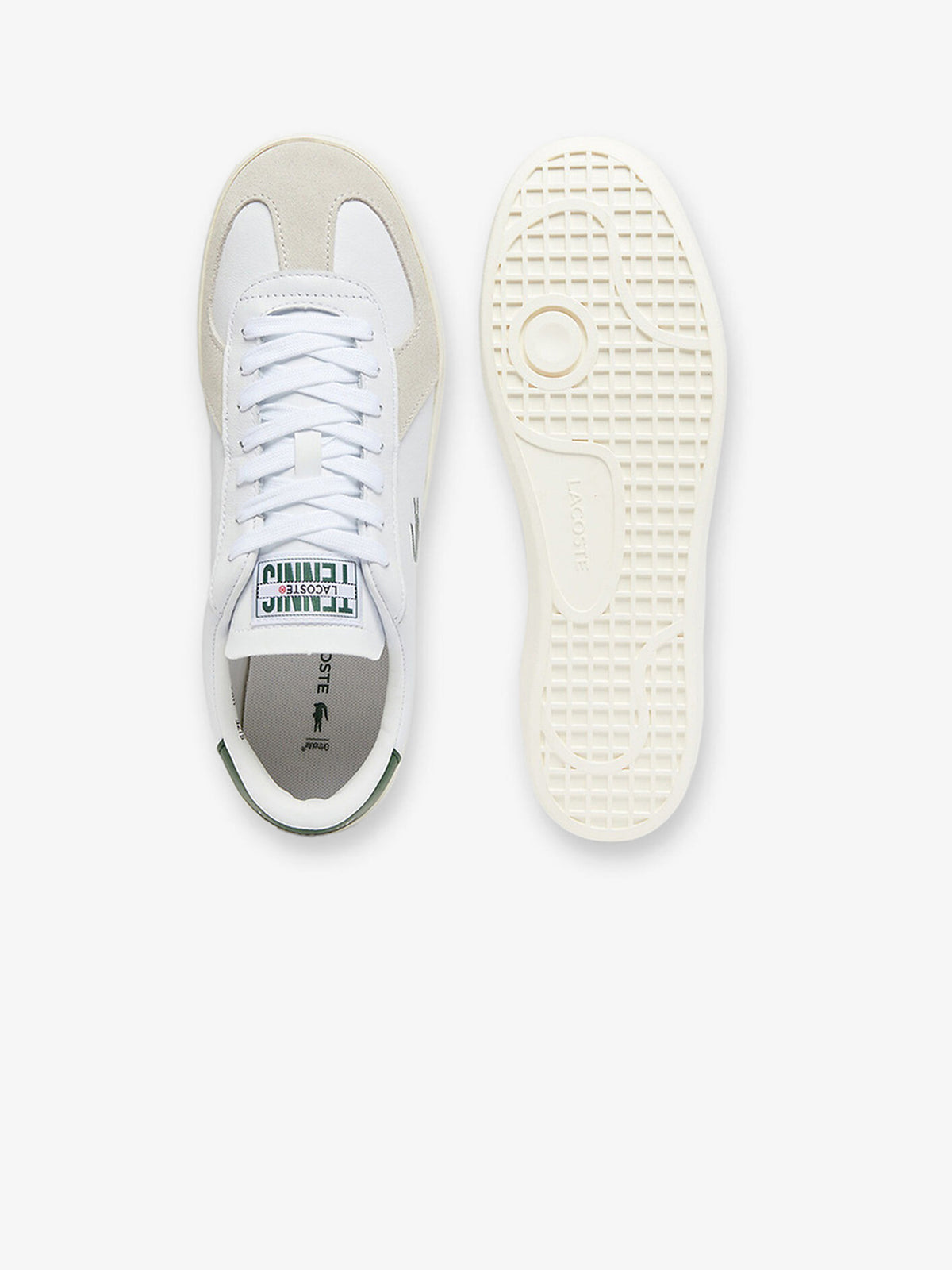 Lacoste Men's Baseshot Pro Sneakers | WHT/OFF WHT