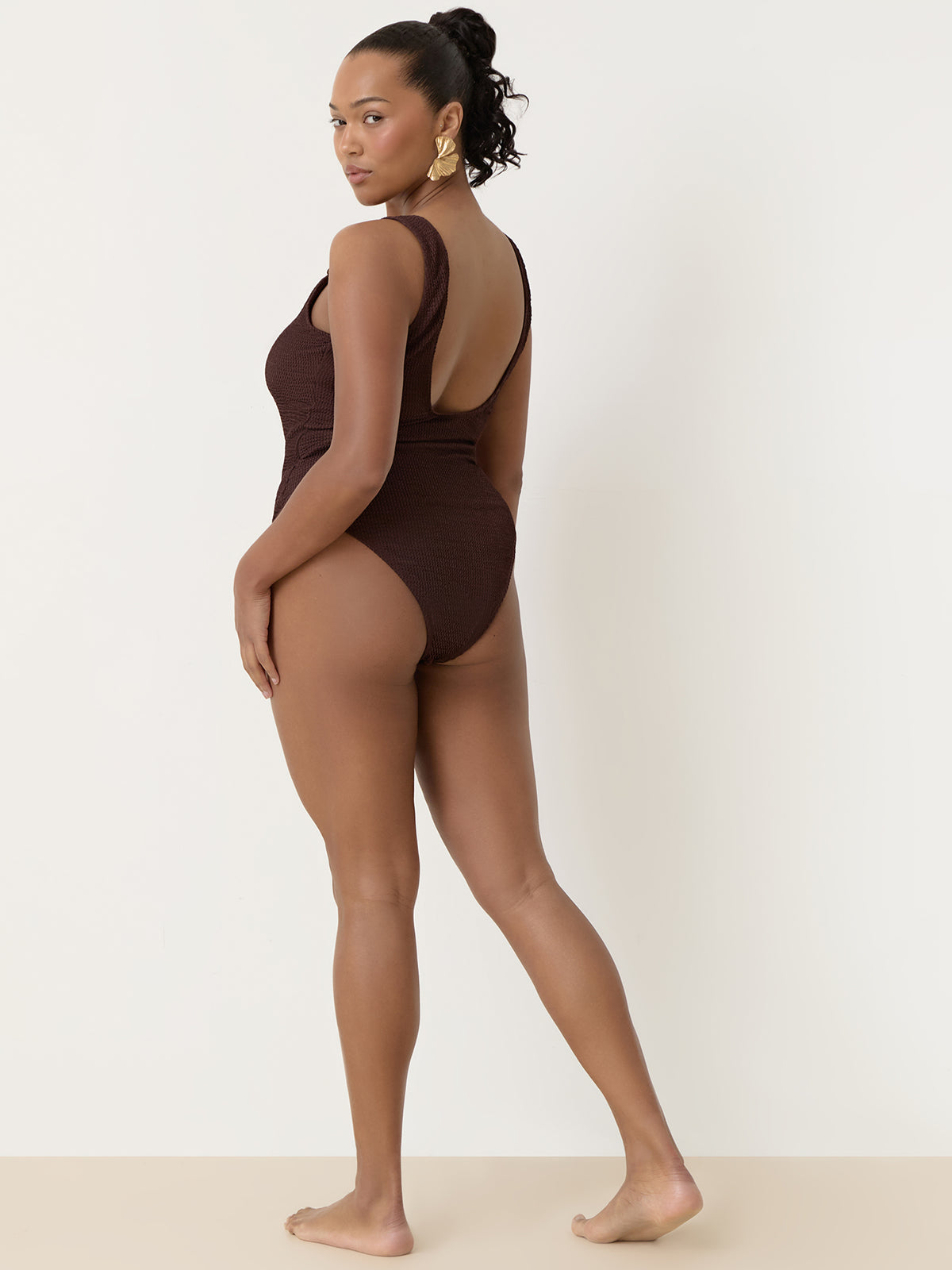 4th & Reckless Cala Swimsuit | Dark Brown