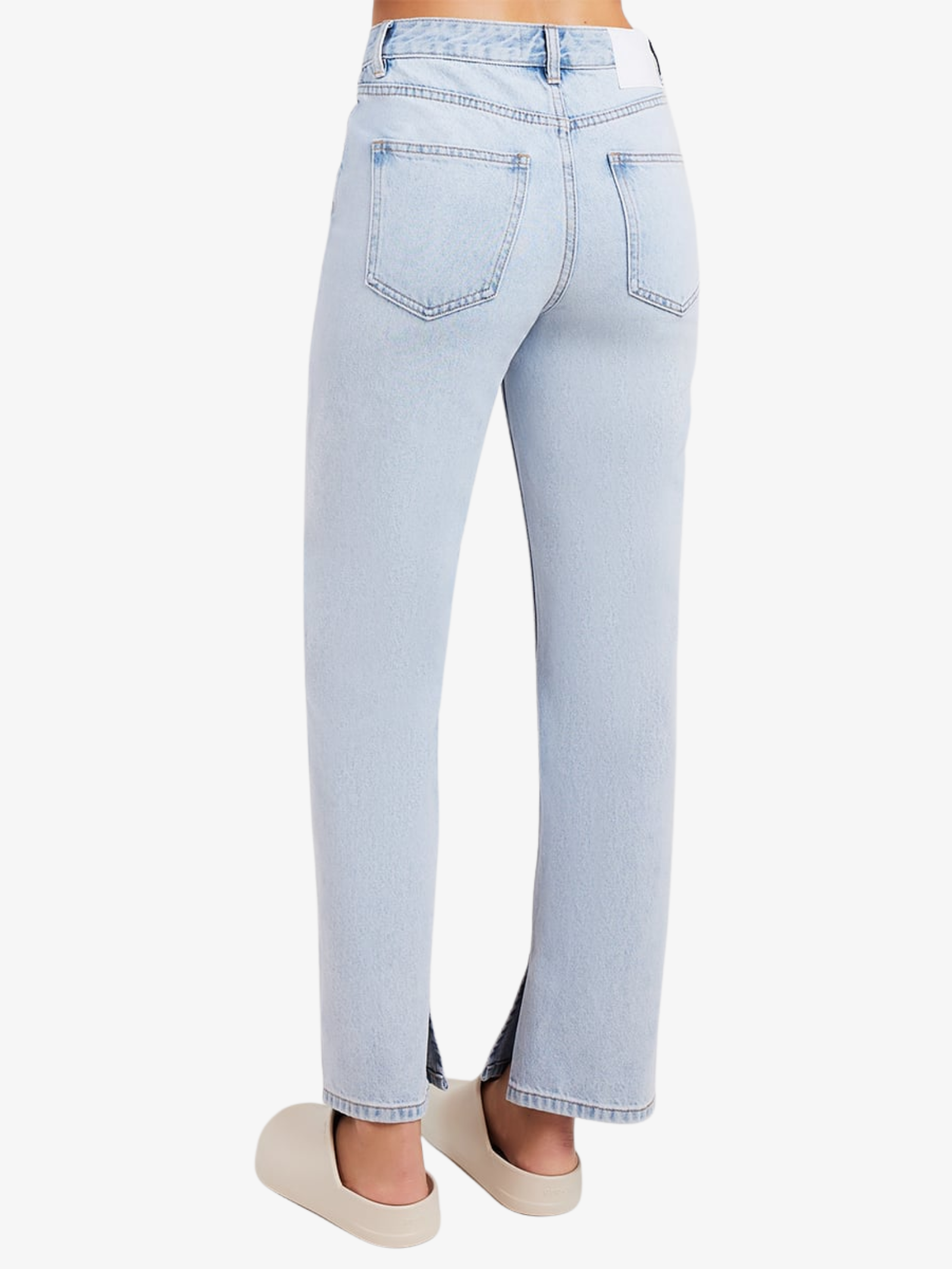 Organic Split Hem Jean
