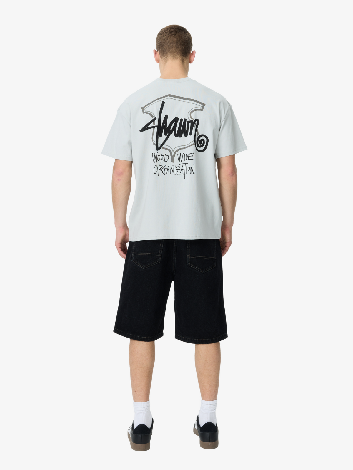 S-Double Shield Tee | Grey