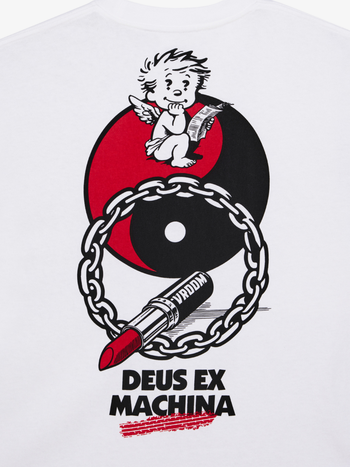 Deus Roughneck Tee | VINTAGE WHITE