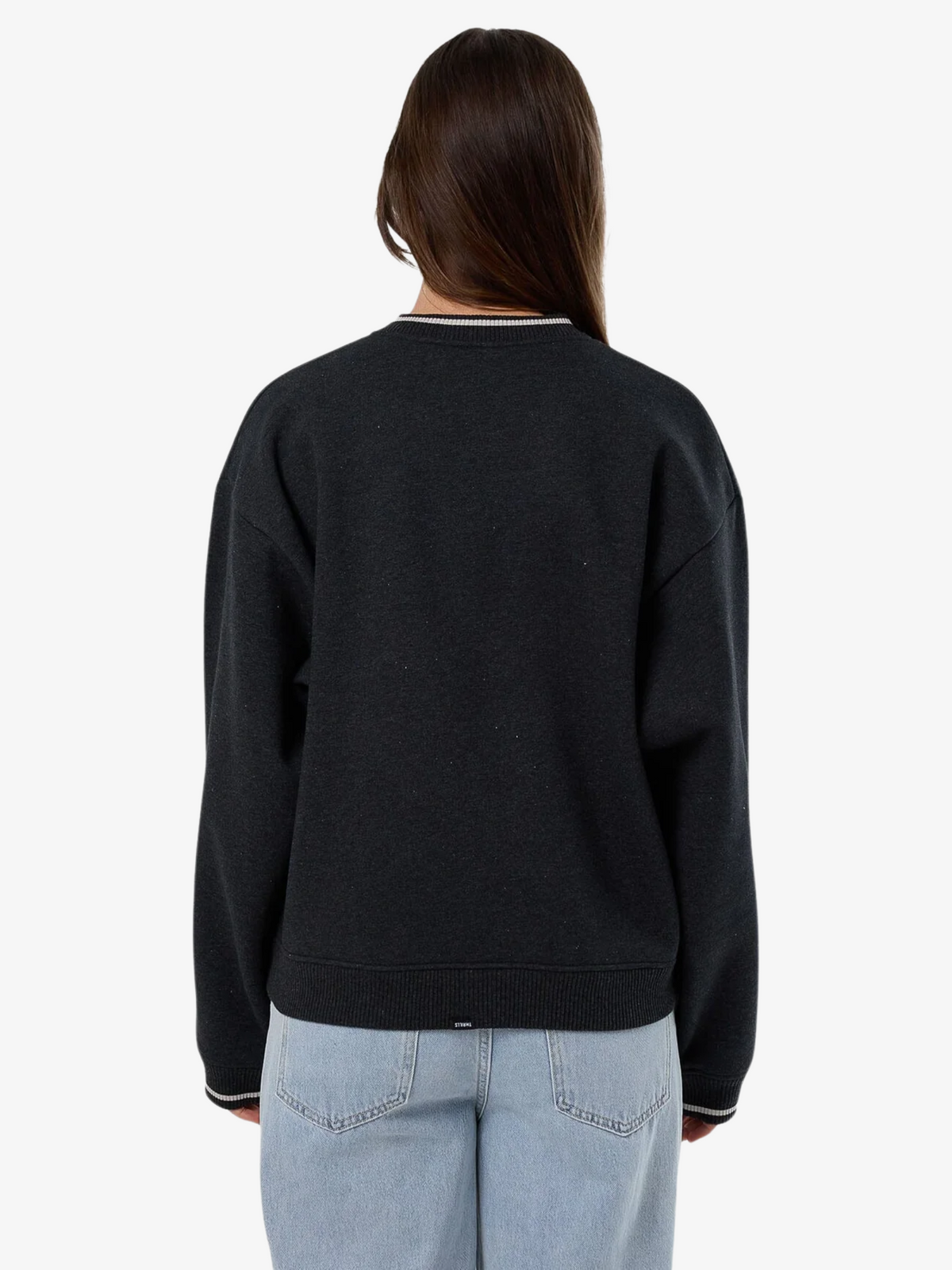 Thrills Legacy V Neck Fleece | BLACK