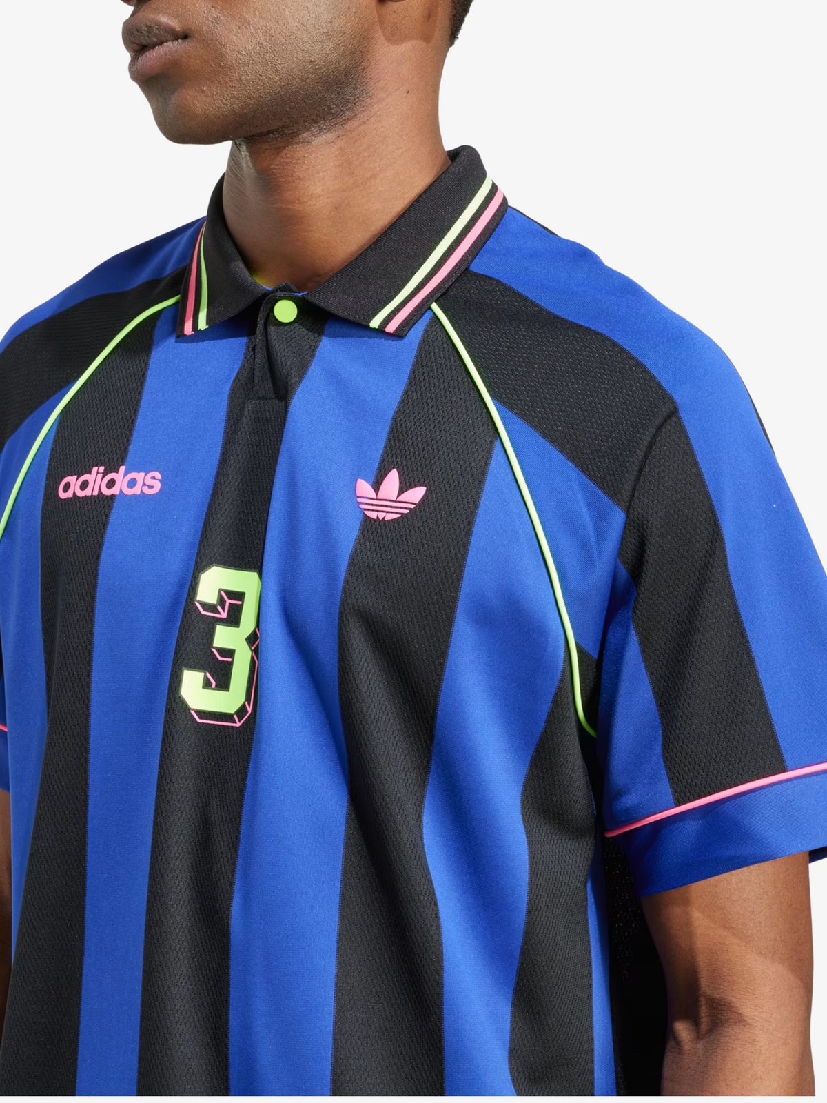 Adidas Jacquard Jersey | SEMI LUCID BLUE/BLACK