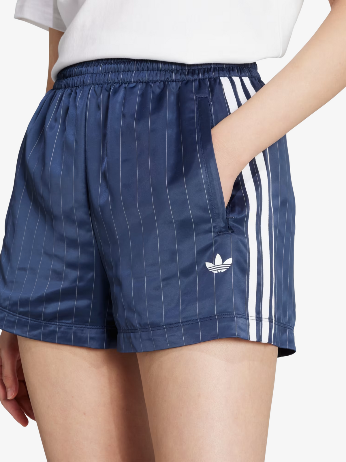 Adidas Soccer Satin Classic Shorts | night indigo