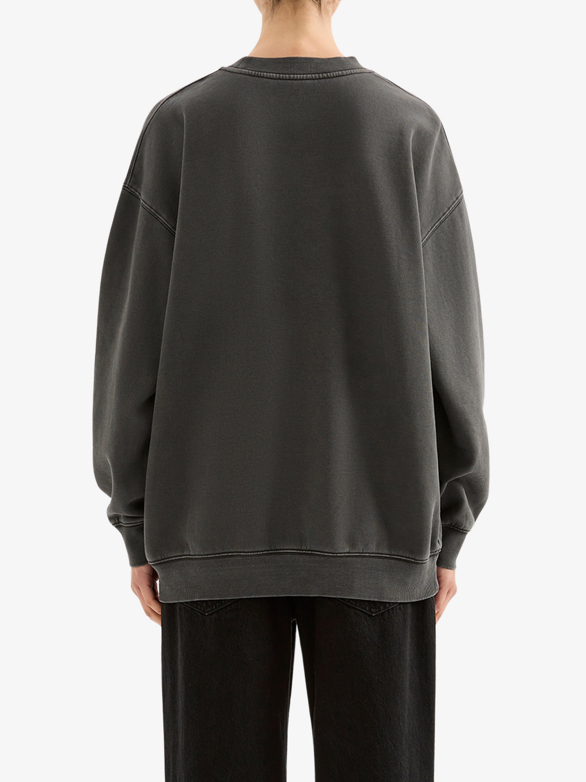 Nude Lucy Nude Lucy Oversized Sweat | Washed Black