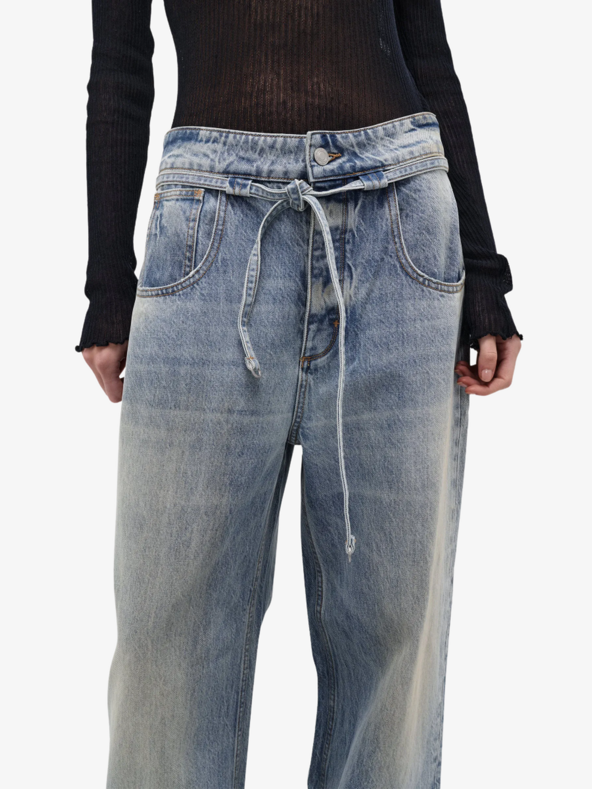 Neuw Yoko Baggy Runway | Light Vintage Indigo