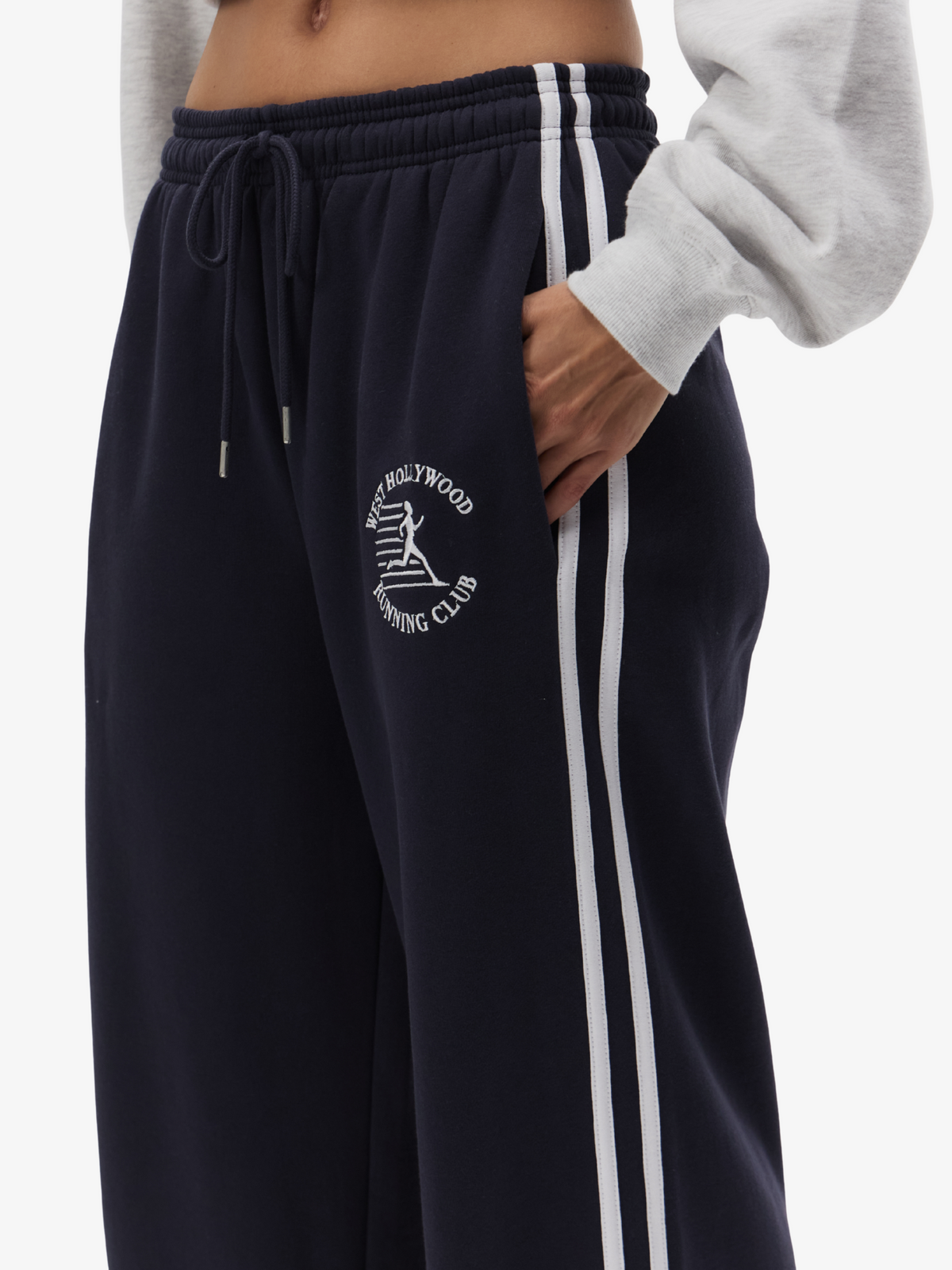 West Hollywood Sweat Club Running Sweatpant | Navy