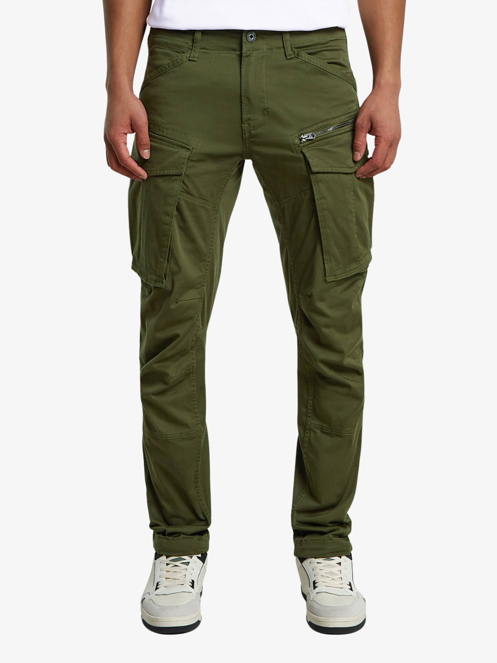 Rovic Zip 3D Regular Tapered Pants