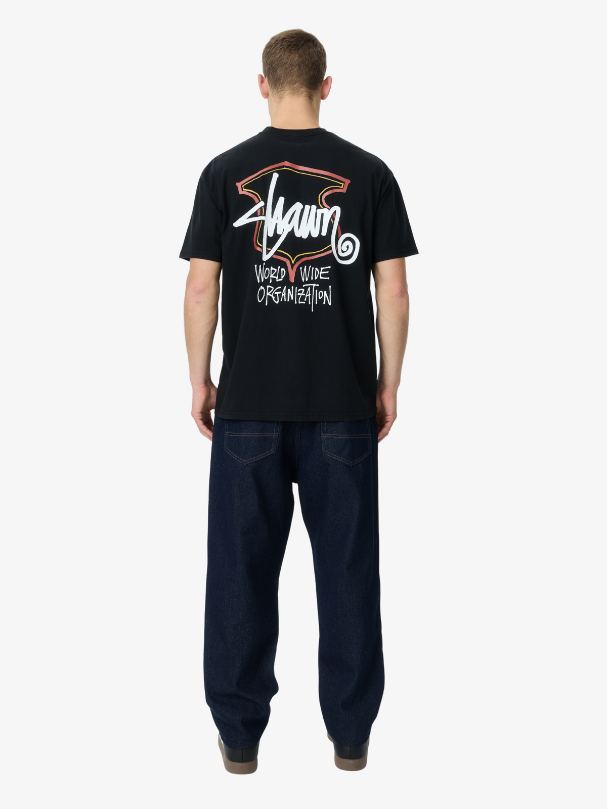 S-Double Shield Tee | Black