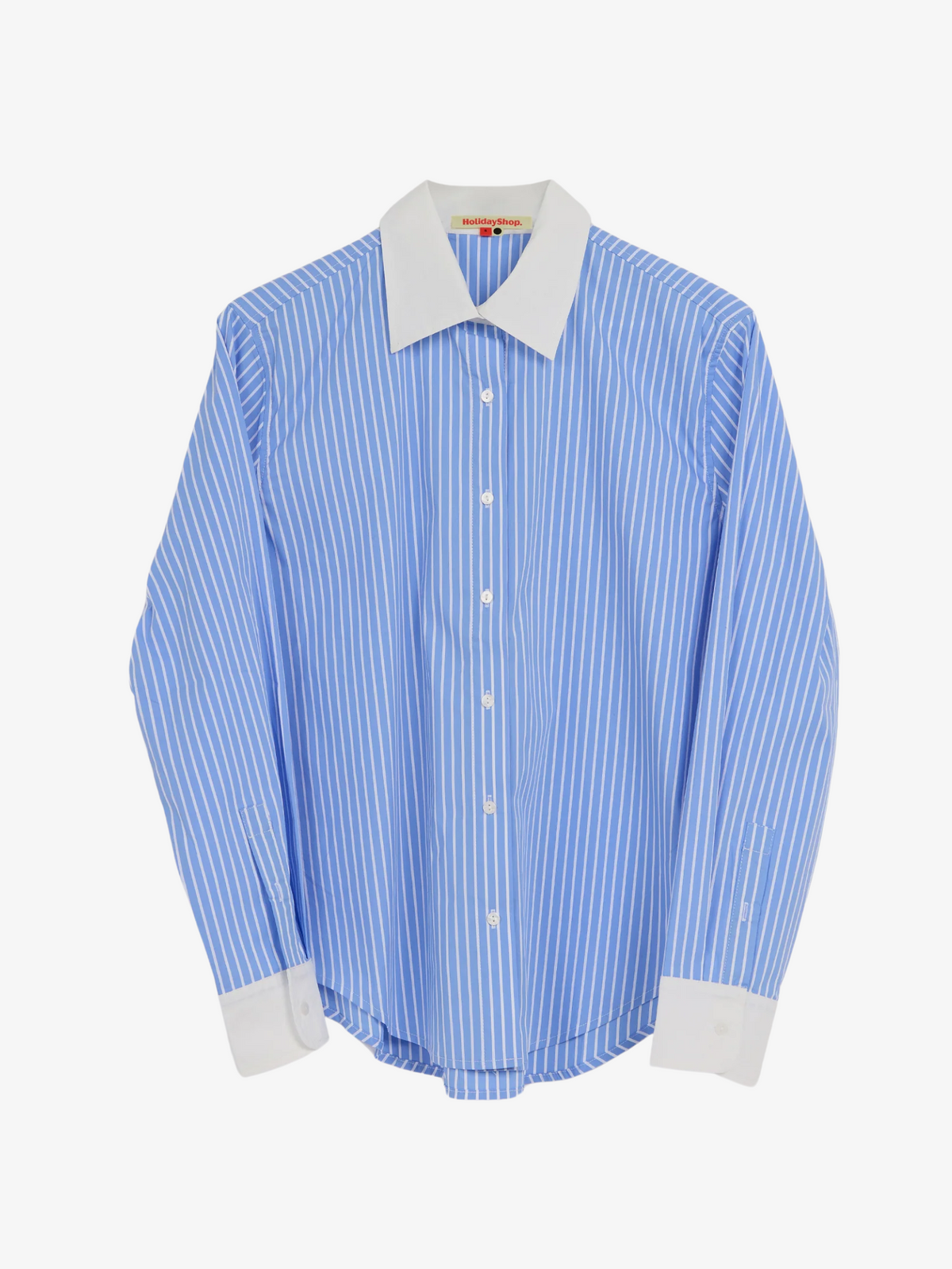 Holiday Shop Striped Shirt | Blue Stripe