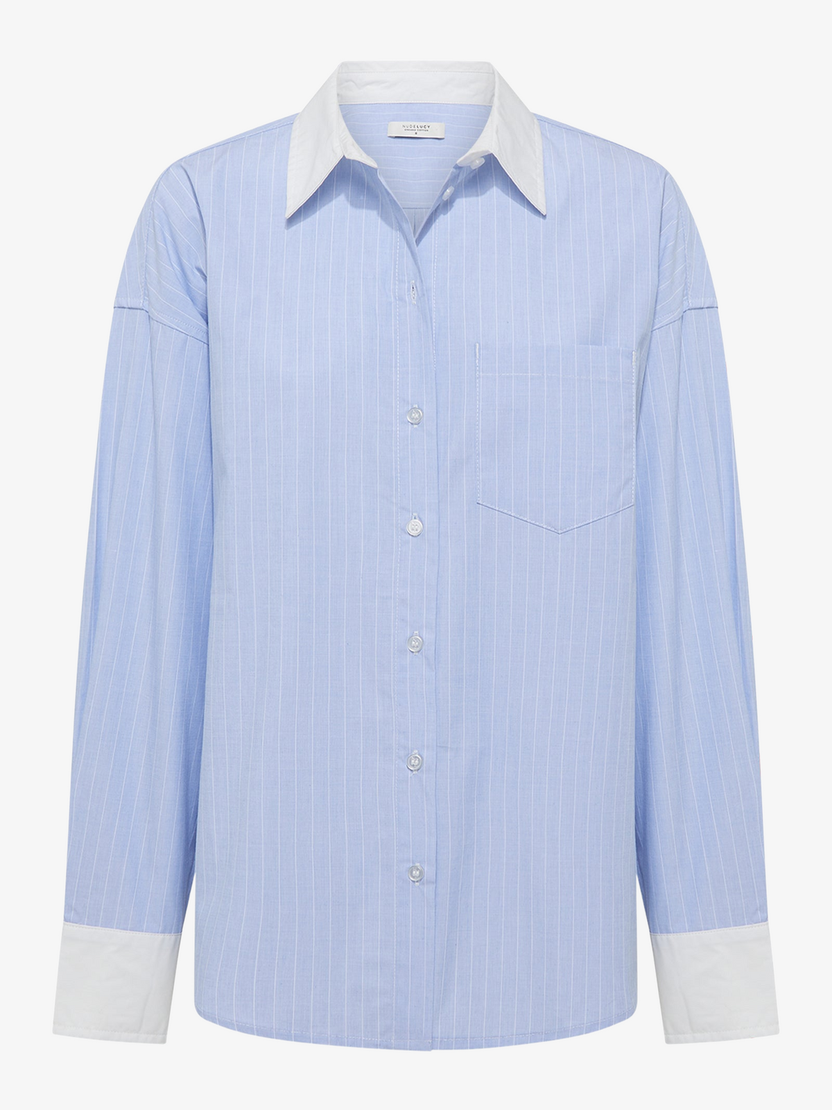 Nude Lucy Yuri Shirt | Chambray Stripe