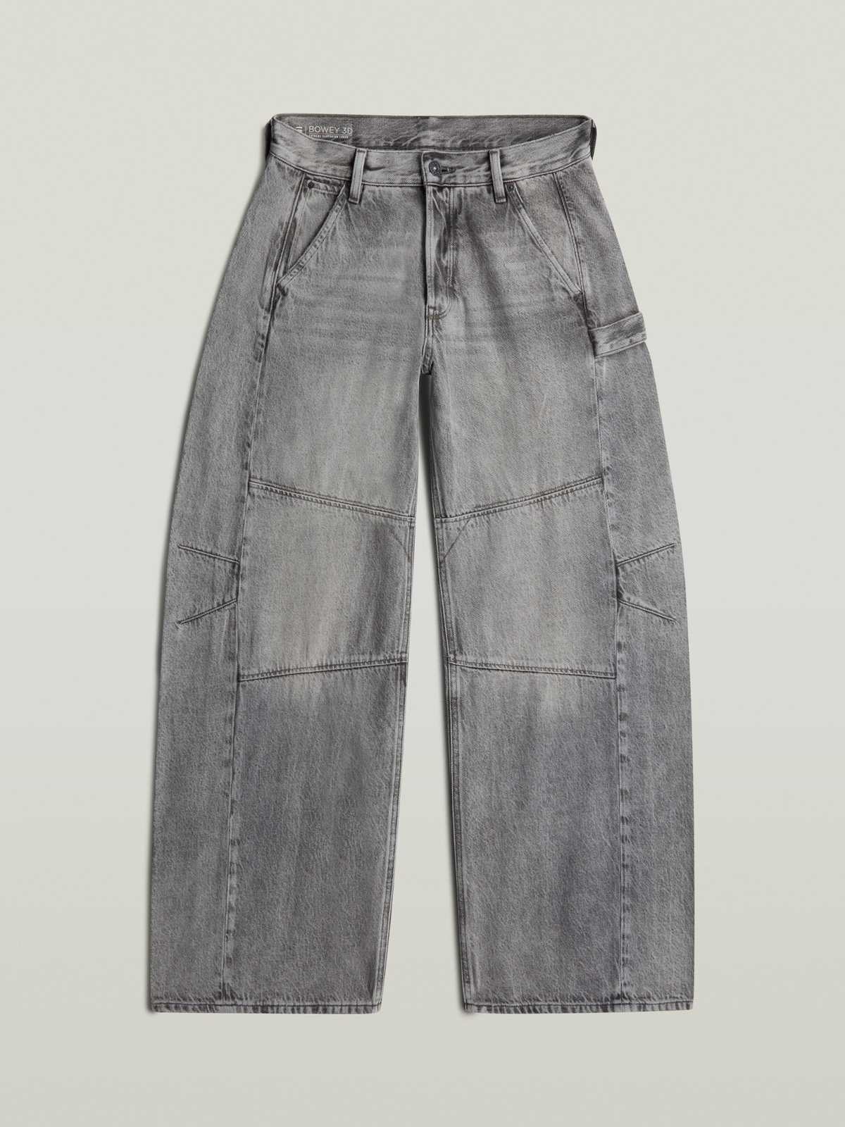 G-Star Bowey 3D Extreme Carpenter Loose | SUN FADED EOLITH GREY