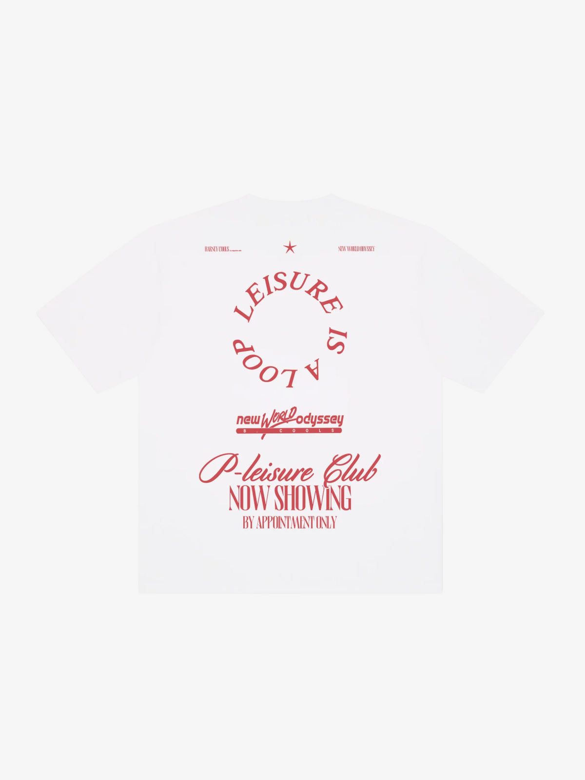 Barney Cools Loop Tee | WHITE