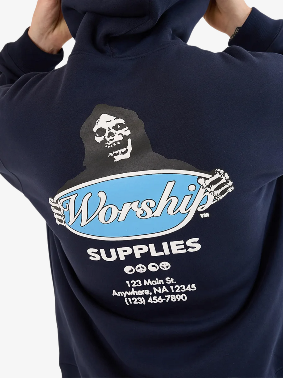 Worship Observer Hood | Peacoat
