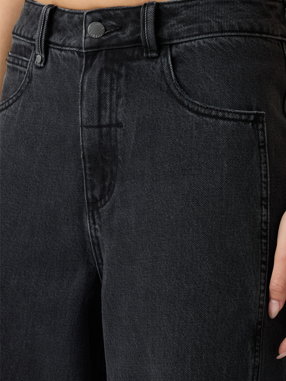 Thrills Ashton Jean | ASH BLACK