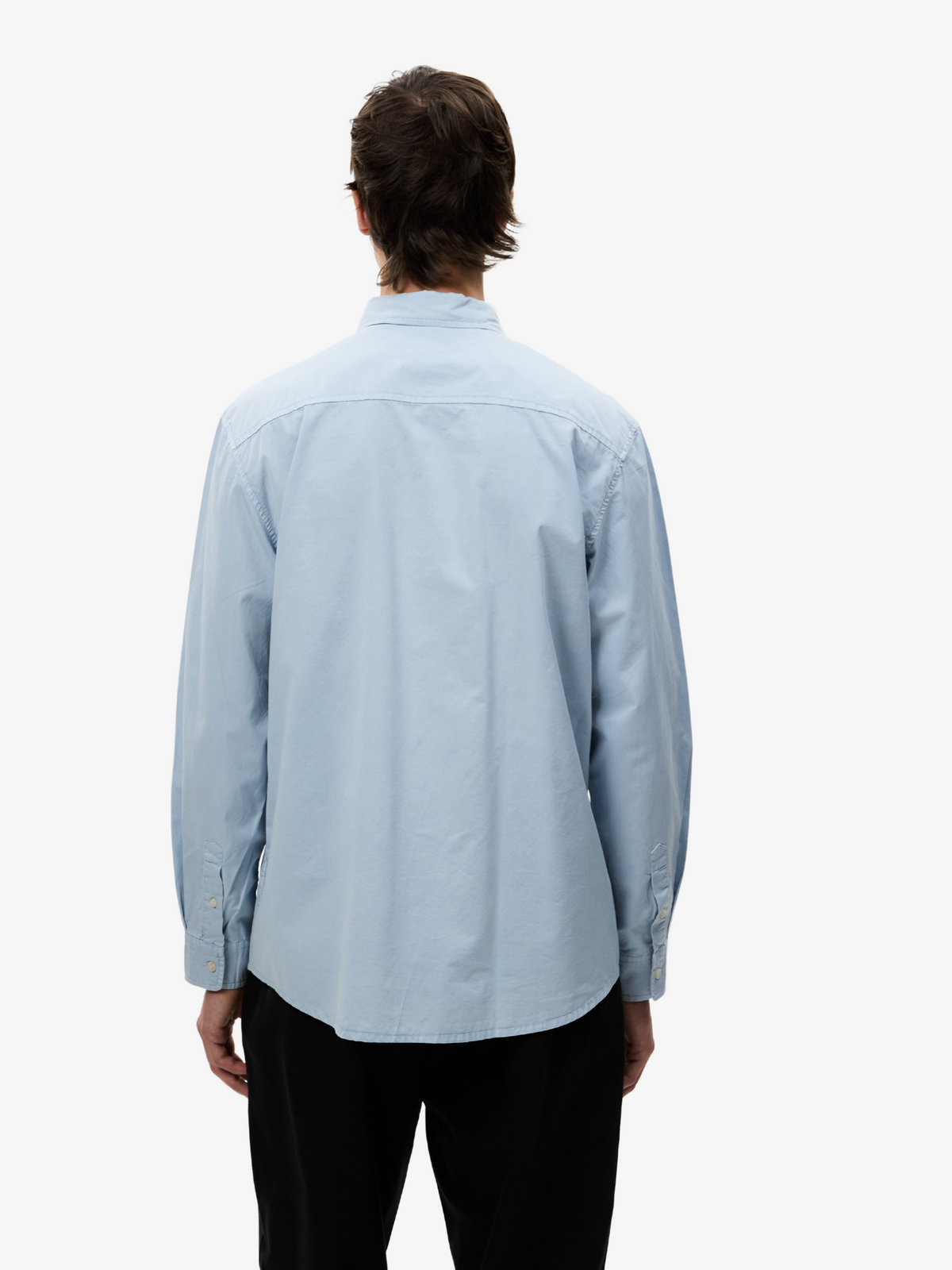Article One Martin Washed Twill Shirt | WASHED BLUE