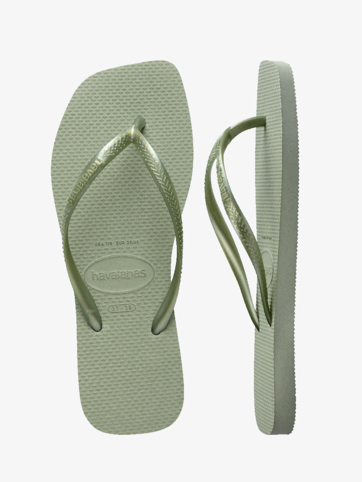 Havaianas Slim Square Pop Up | Smoke Green