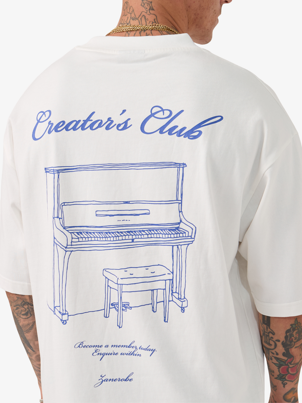 Zanerobe Piano Flow | Vintage White