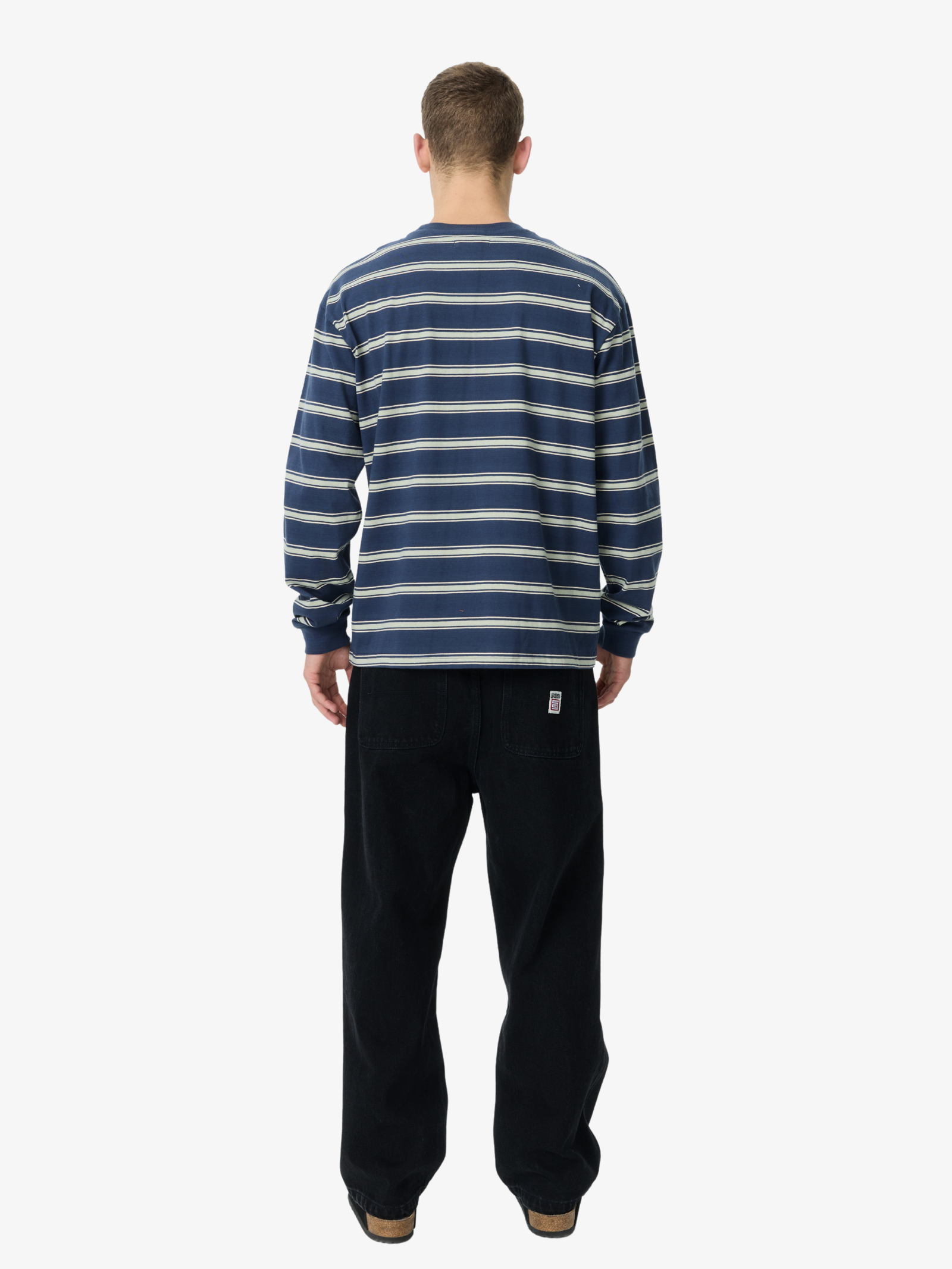 Big Stripe Long Sleeve Tee