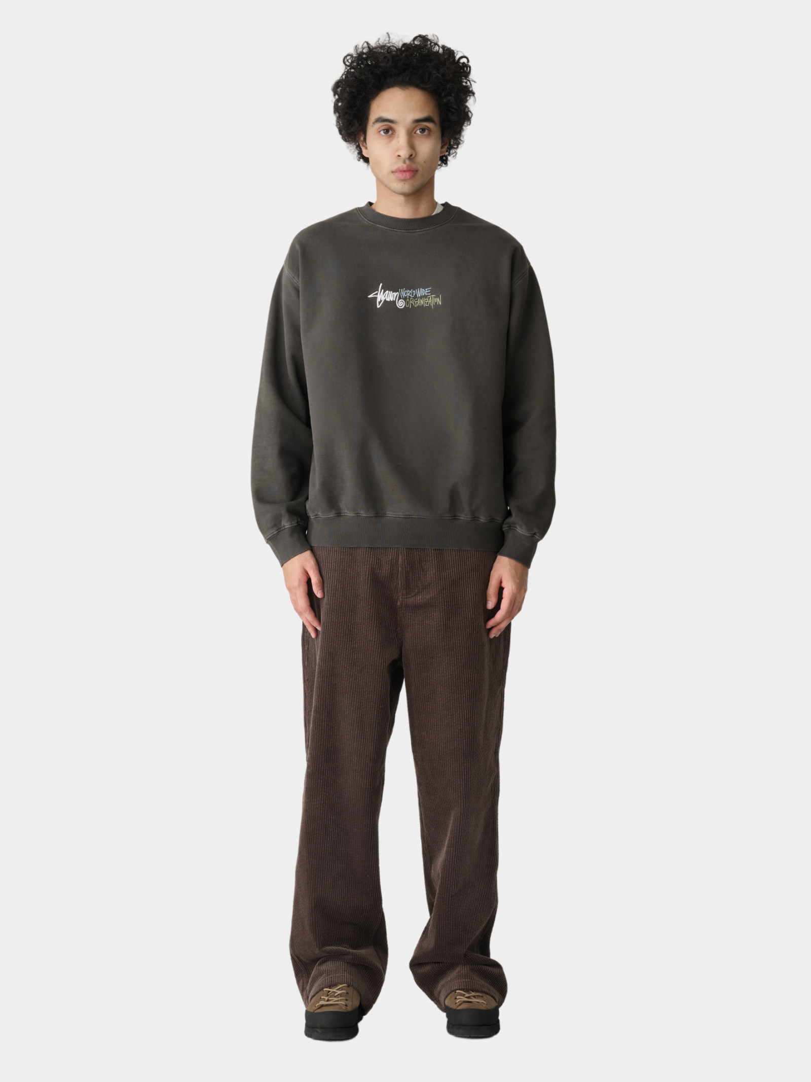 WWO Crest Crew's Script Stack Sweater Vest