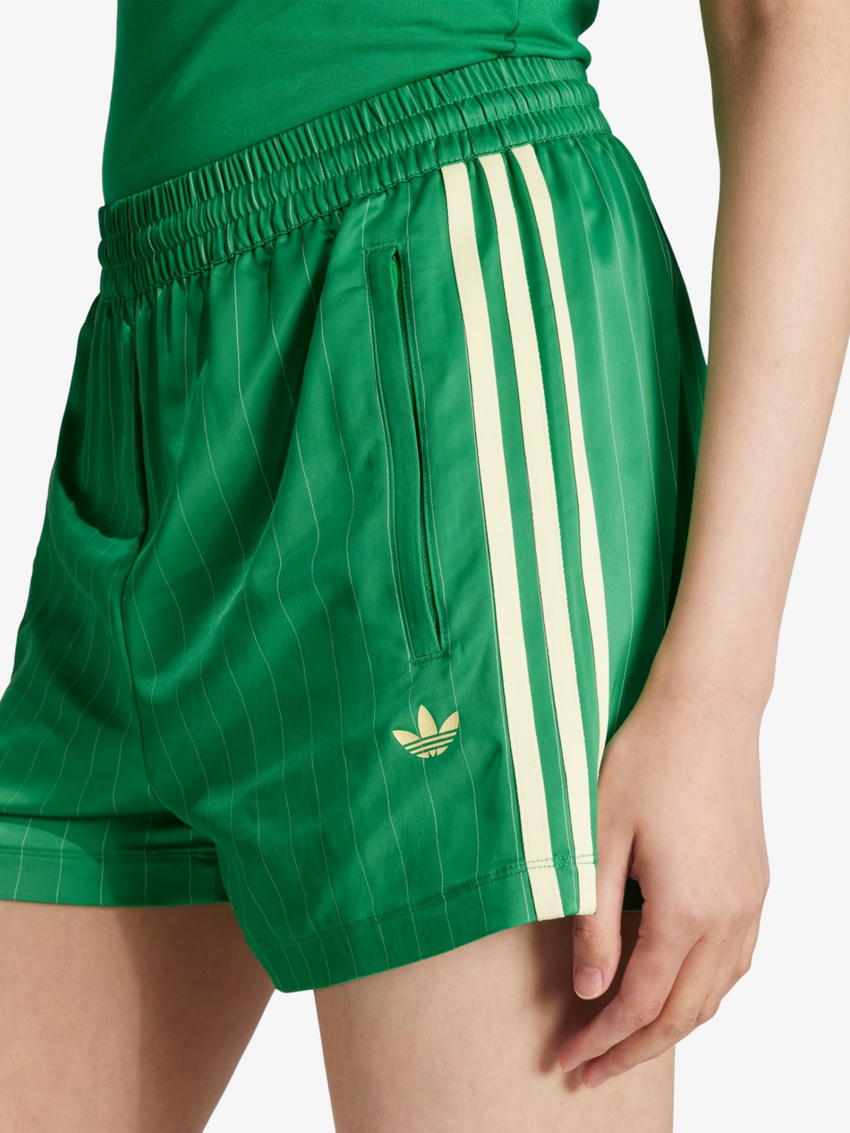 Adidas Soccer Satin Classic Shorts | Green