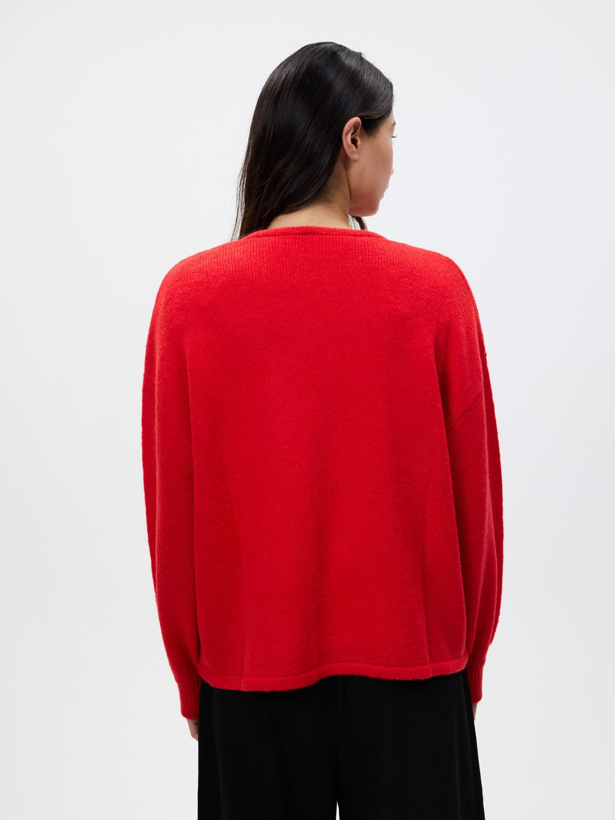 MSE Alpaca Blend Jumper | Flame