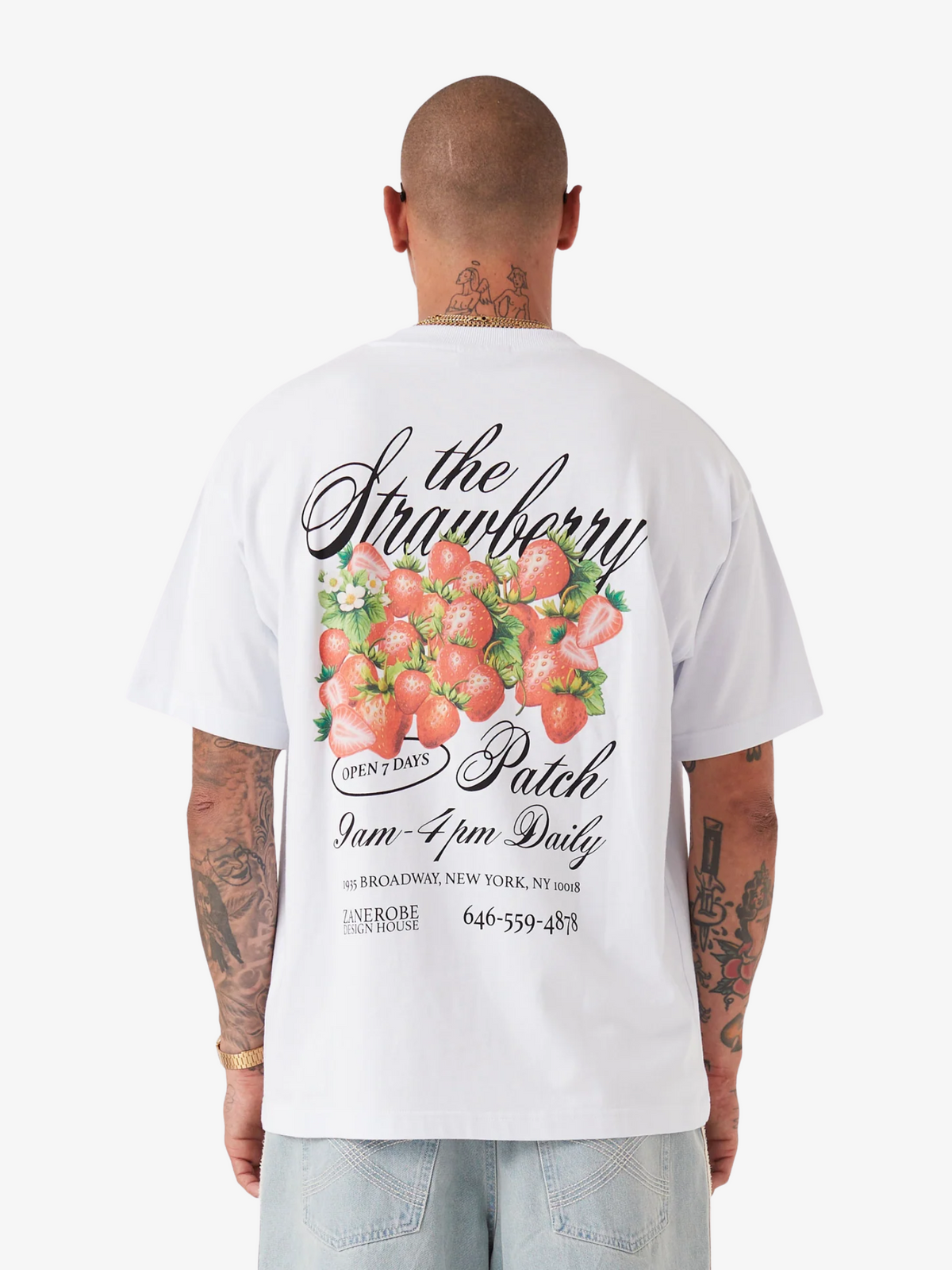 Zanerobe Strawberry Box T - White | WHITE
