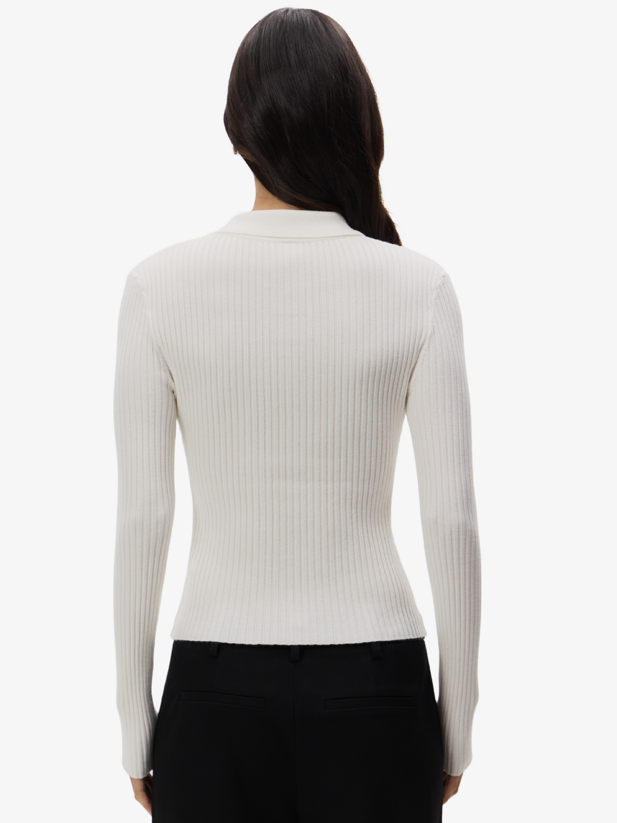 MSE Long Sleeve Button Up Knit | Off White