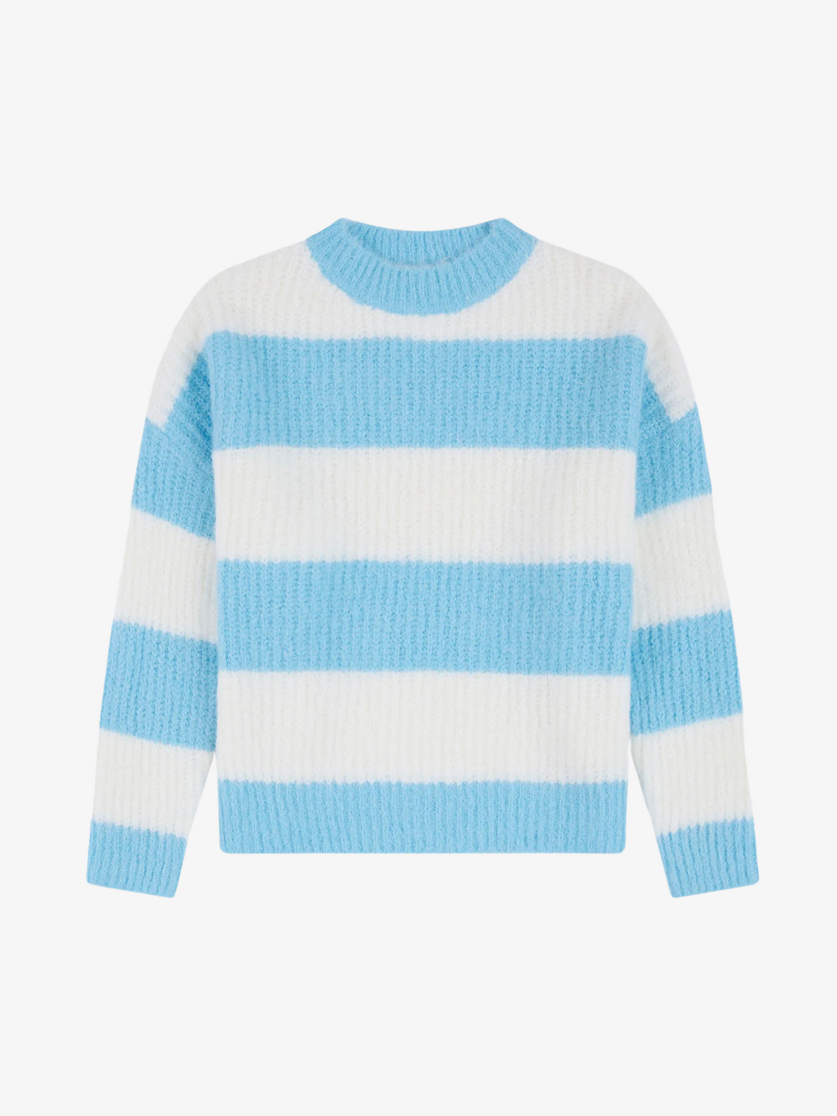 Holiday Shop Striped Knit Jumper | Blue/White