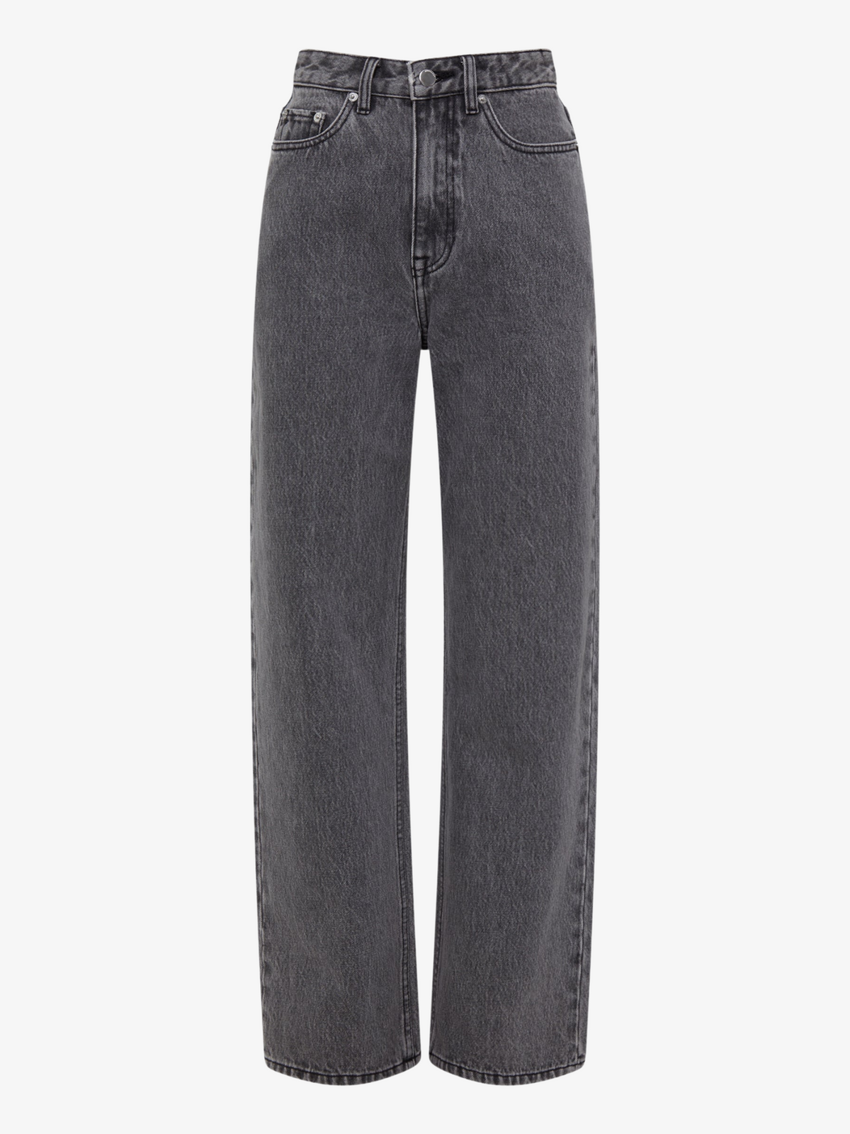 Nude Lucy Organic Relaxed Leg Jean | Graphite