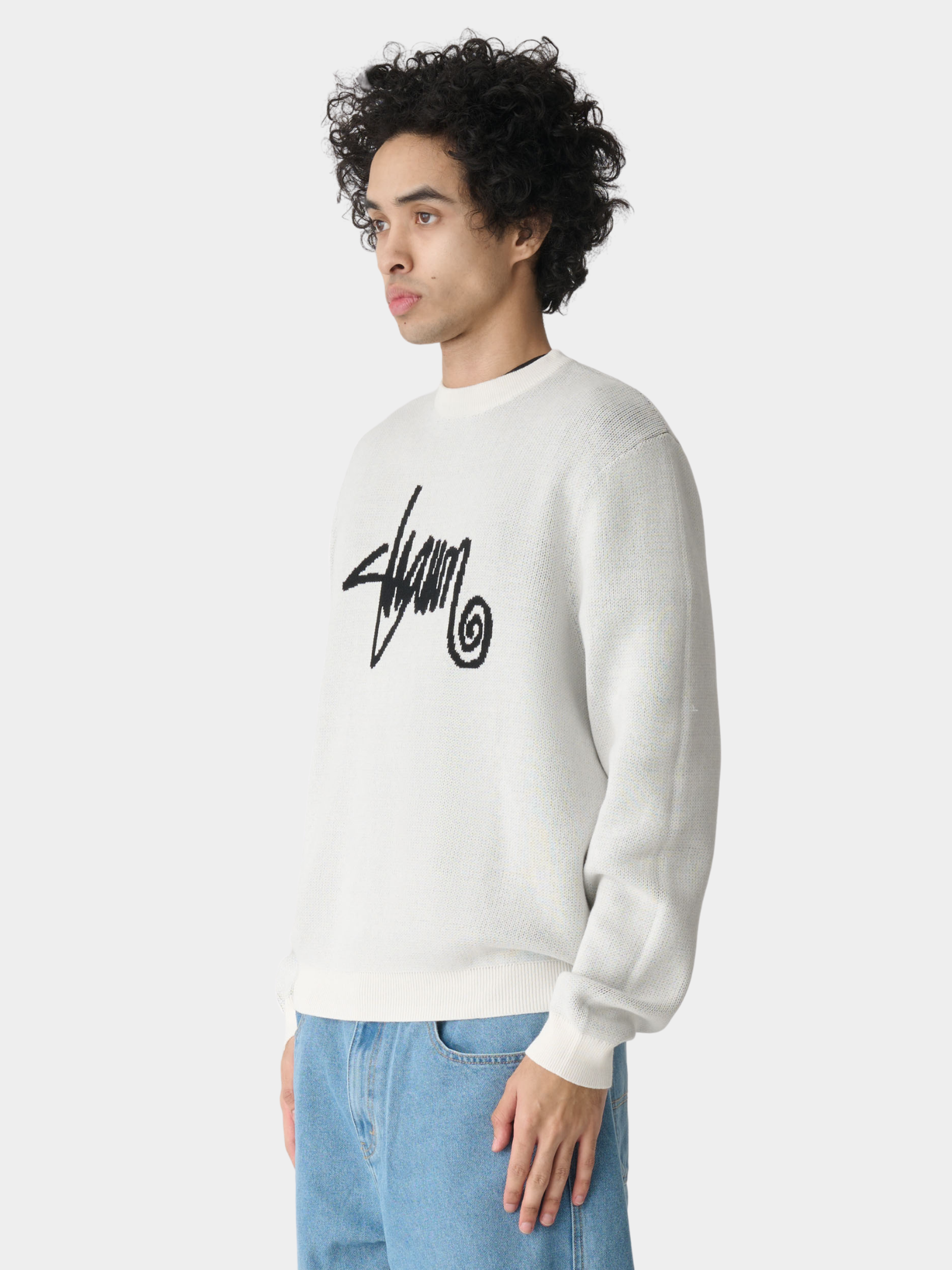 Shawn Script Sweater